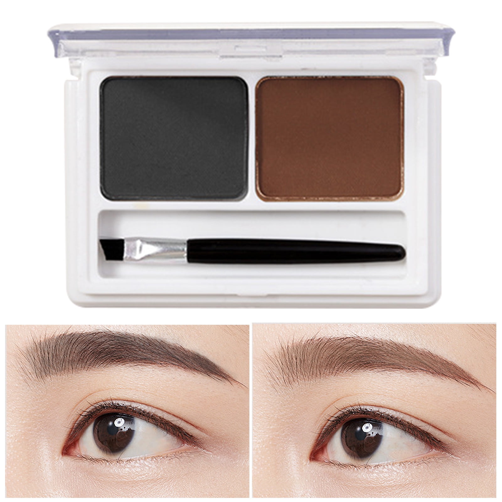 Promotions！ TwoColor Eyebrow Powder 1 Eyebrow Powder*1. Eyebrow Brush
