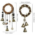 thumbnail image 1 of Promotions! Wall hung Door Handles Wind Chimes Hanging Decorations Wind Chime Rattan Rings Pray for The Blessing of Bell Witch Wind Chimes, 1 of 6