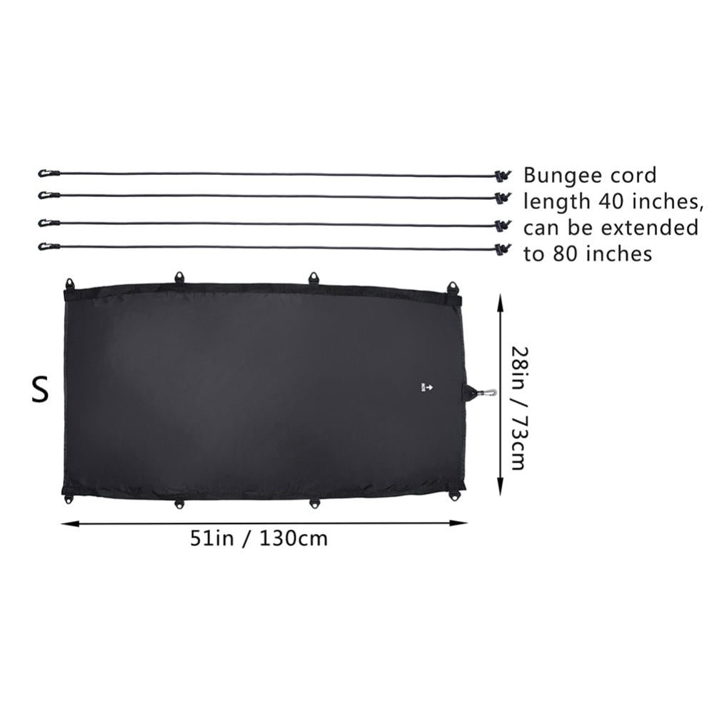 Promotions! Waterproof Seal Cockpit Cover Seal Cockpit Cover Black
