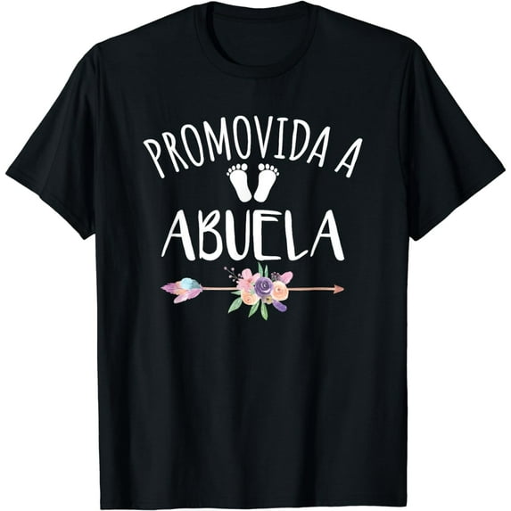 Promovida A Abuela Spanish Pregnancy Announcement Grandma T-Shirt