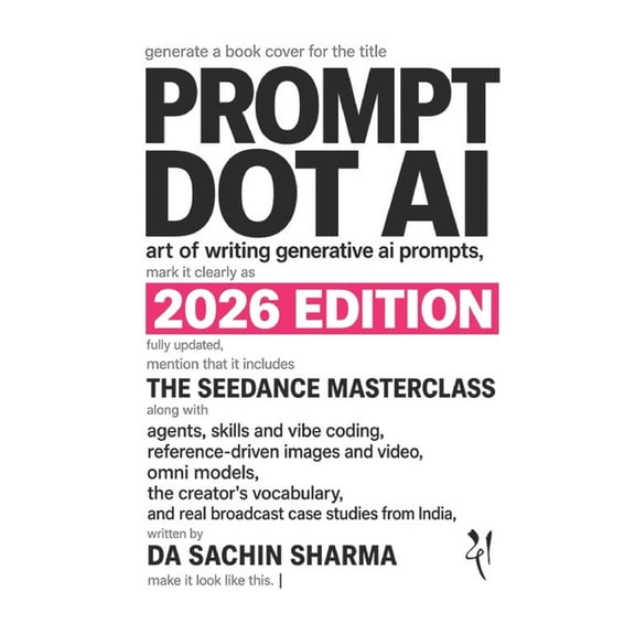Prompt DOT AI(Artificial Intelligence): Art of writing Generative AI Prompts, (Paperback)