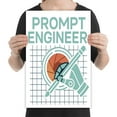 thumbnail image 1 of Prompt Engineer Blueprint - Developer Wall Decor - 13x19 Poster Print - Tech Art, 1 of 6