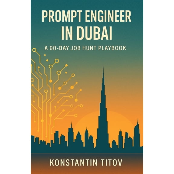 Prompt Engineer in Dubai - A 90 Day Job Hunt Playbook: Map the market, build the portfolio, ace the loop-your week-by-we, (Paperback)
