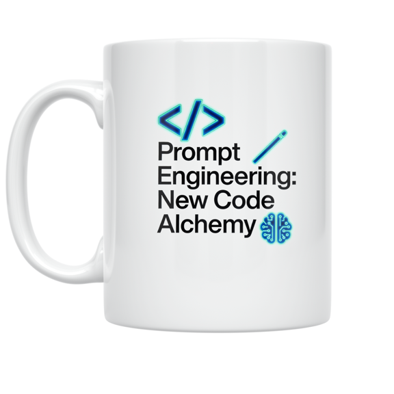 Prompt Engineering New Code Alchemy - Tech Innovator - 11 oz Ceramic Coffee Mug