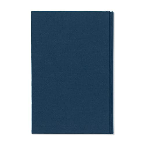 Promptly Journals, My Autobiography: From Birth to Golden Years (Navy Blue, Linen) | Prompted Autobiography Journal | Life Story Journal | Journal for Preserving History