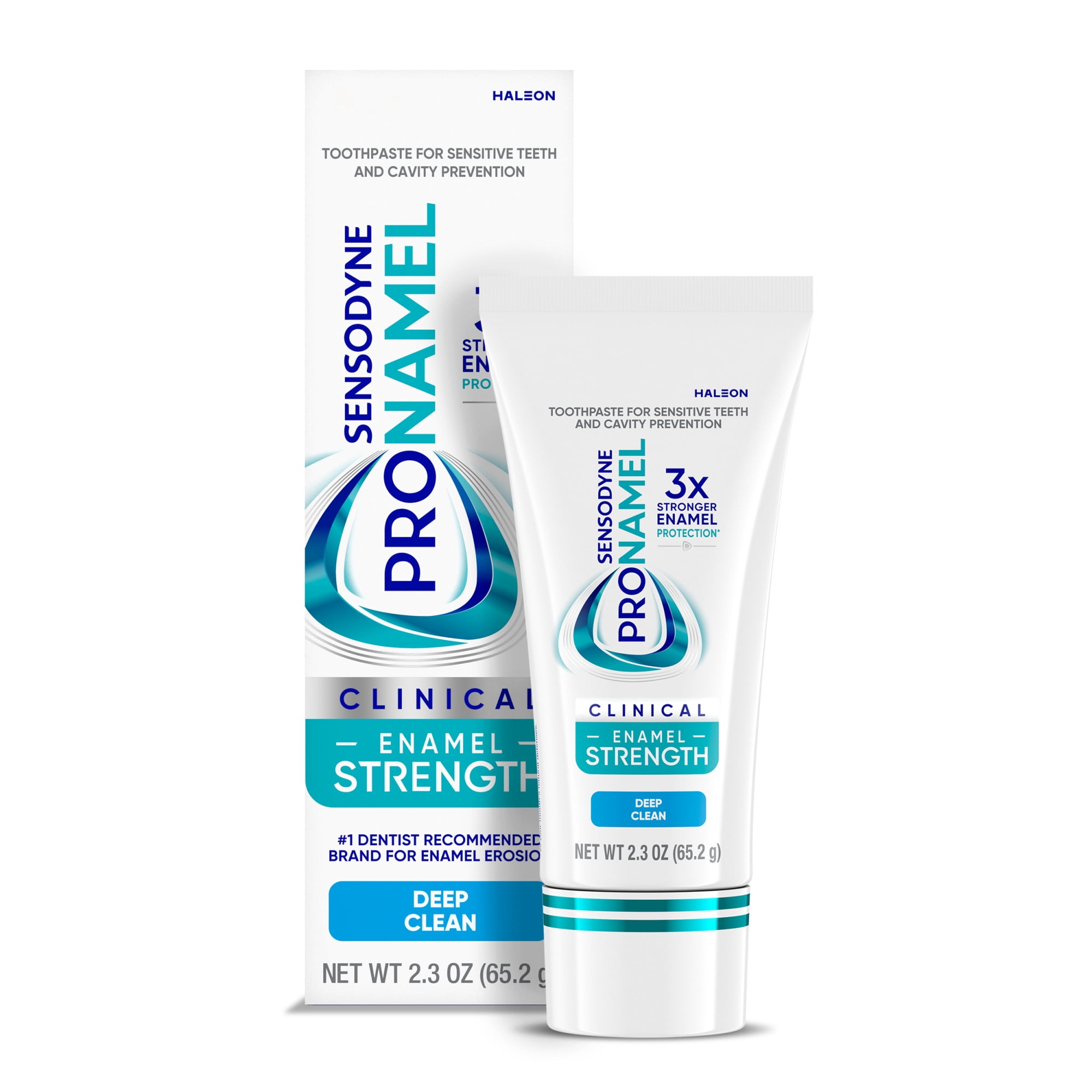 Sensodyne Pronamel Clinical Enamel Strength Toothpaste, Deep Clean, 2.3 Oz