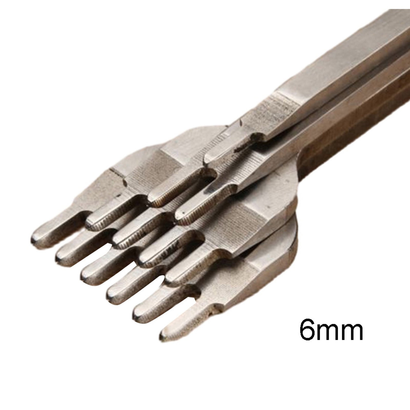 Prong Diamond Chisel Pre Stitching Leather Punch Hole Craft Working