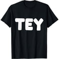 thumbnail image 1 of Pronoun Shirt That Says Tey T-Shirt, 1 of 3