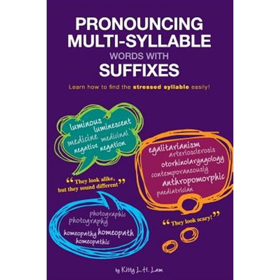 Pronouncing Multi-syllable Words With Suffixes : Learn How to Find the Stressed Syllable Easily!