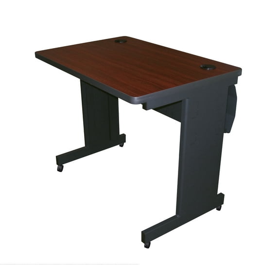 Pronto Mobile Training Table with Lockable Raceway, 36W x 24D