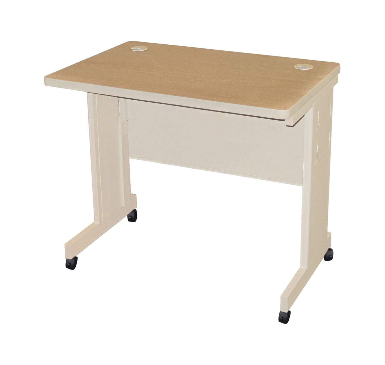 Pronto Mobile Training Table with Modesty Panel Back, 36W x 24D