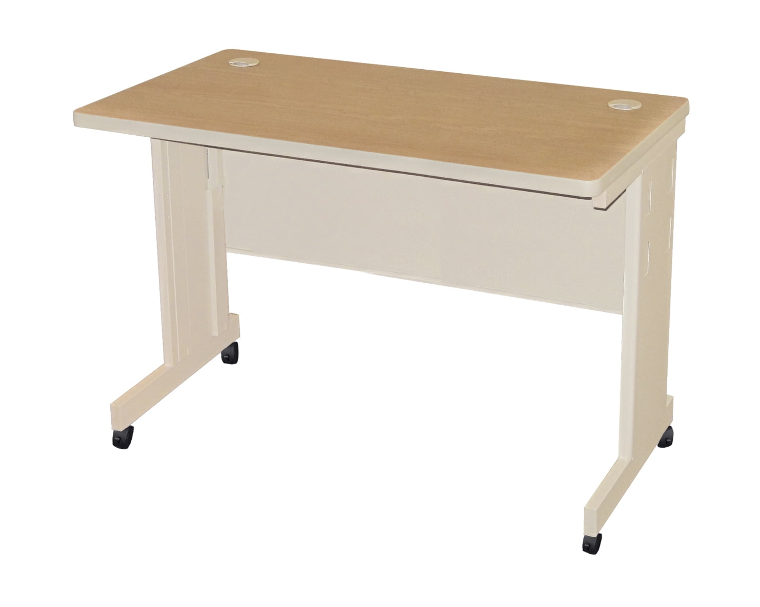 Pronto Mobile Training Table with Modesty Panel Back, 48W x 30D