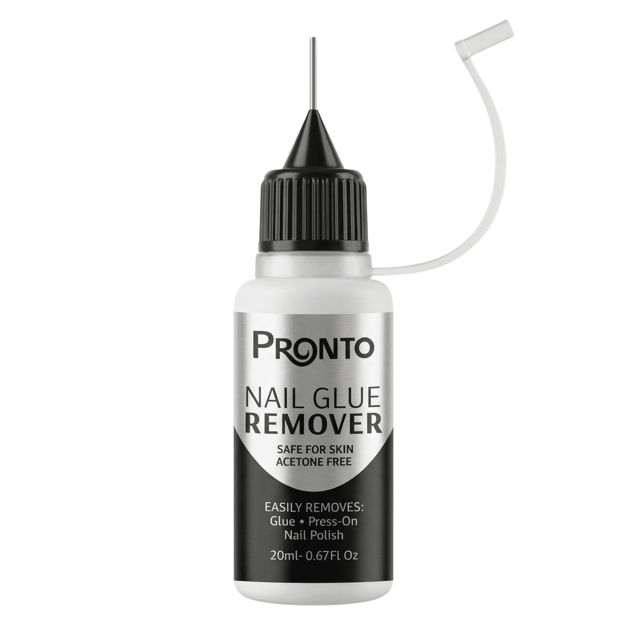 Pronto Nail Glue Remover for Press-On Nails, Non-Acetone, 0.67 fl oz ...