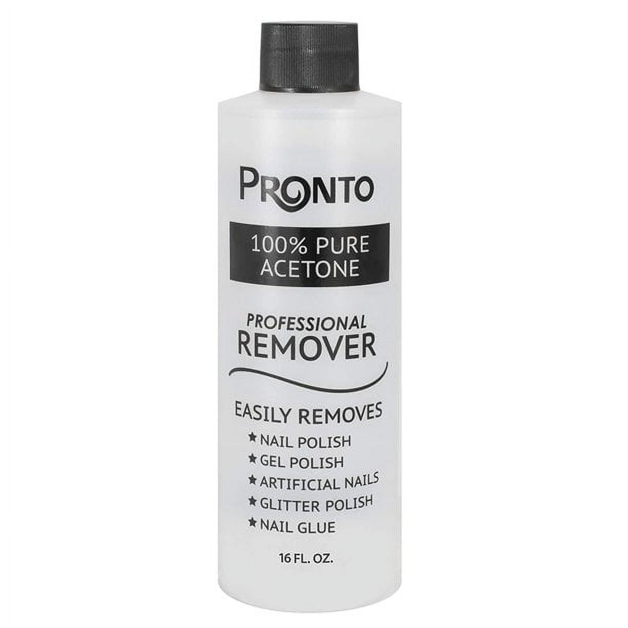 Pronto Pure Acetone Nail Polish Remover, (16 fl. oz.) Acrylic Nail
