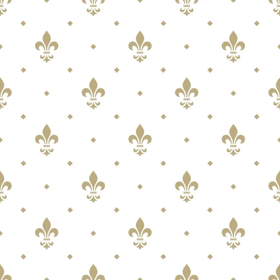 Pronunce Ornate Removable Wallpaper 10'L x 24''W