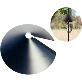 Proof Baffle, Wrap Around Squirrel Guard for Bird Feeder Pole. (14) -