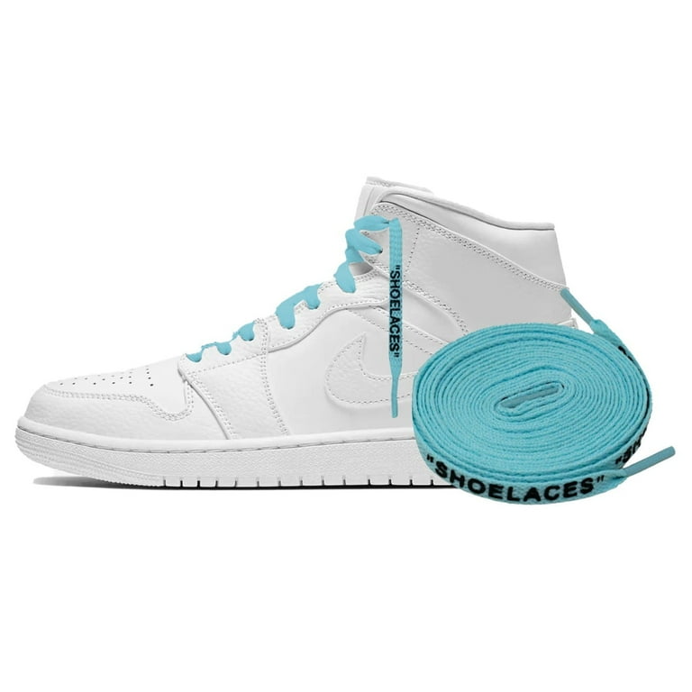 Proof Culture off White 'SHOELACES' Shoe Laces, Teal with Black