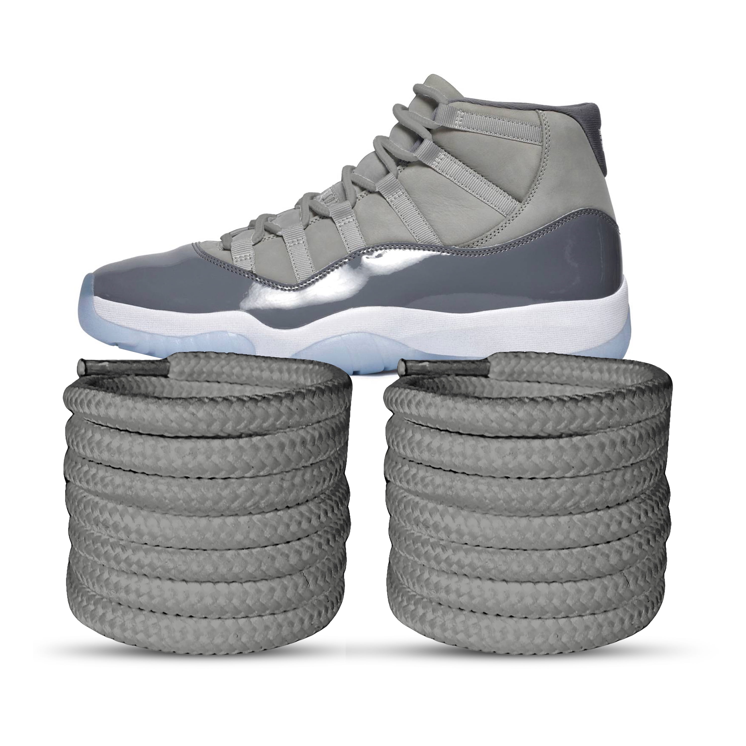 nike gray shoe laces