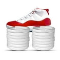 thumbnail image 1 of Proof Culture | Compatible with Jordan 11 Laces | Replacement Laces - White Round Shoe Laces Round Athletic Shoe Laces White Shoe Laces for Sneakers - White 63" inches (160 cm), 1 of 10