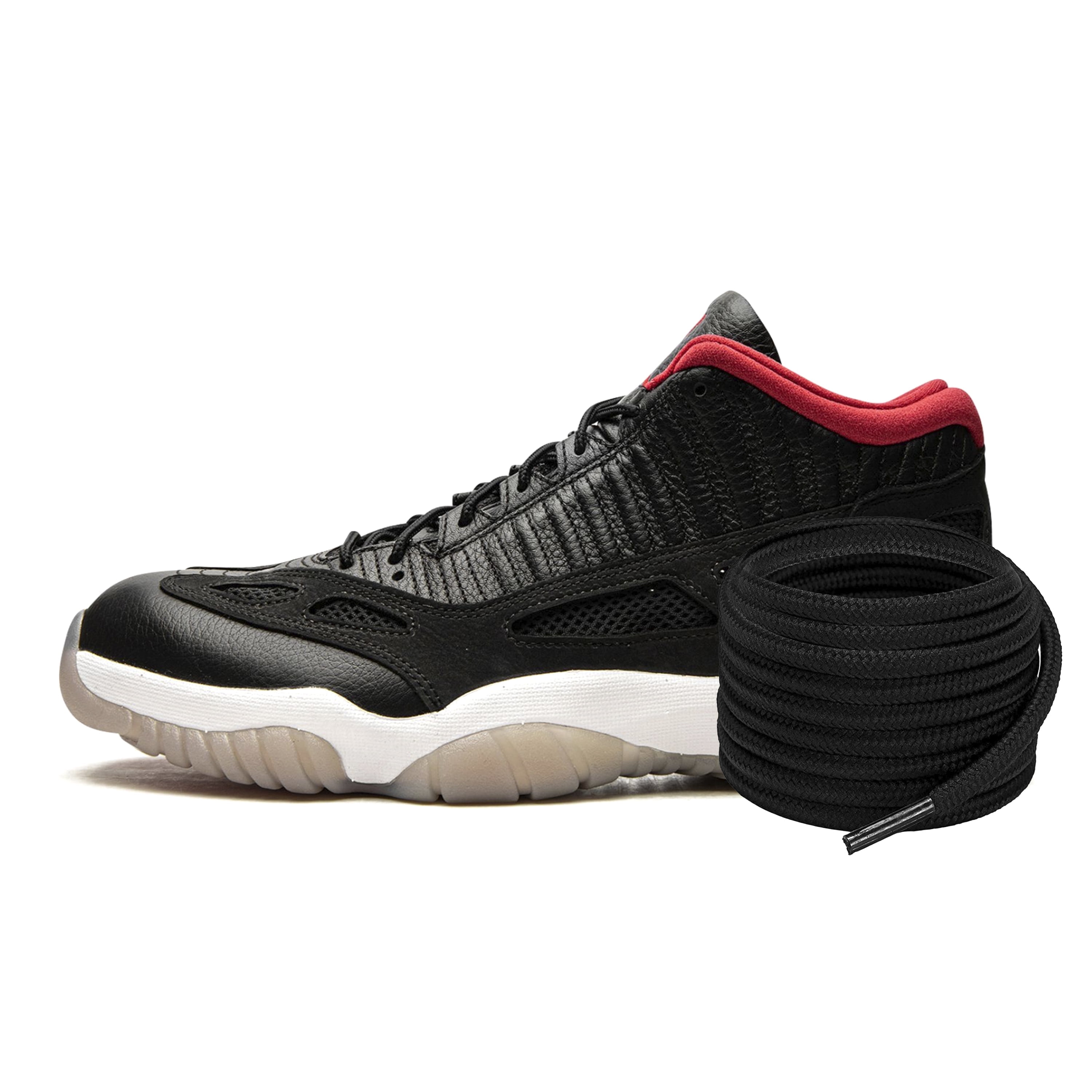 bred 11s shoe laces