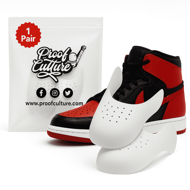 Prevent Creases Best Af1 Crease Protectors 2pcs Shoe Shields To