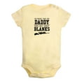 thumbnail image 1 of I'm Proof That My Daddy Doesn't Shoot Blanks Funny Rompers For Babies, Newborn Baby Unisex Bodysuits, Infant Jumpsuits, Toddler 0-24 Months Kids One-Piece Oufits (Yellow, 18-24 Months), 1 of 4