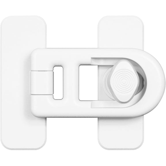 Proof Lock – Fridge Safety Latch, Oven Door Guard, Protection Accessory | Strong Adhesive Installation, Heavy Duty Secure Mechanism For Kitchen Refrigerator Cabinet Drawer