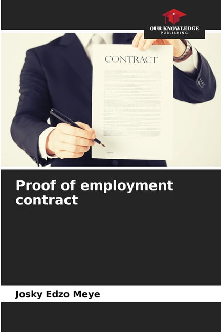 Proof of employment contract, (Paperback)