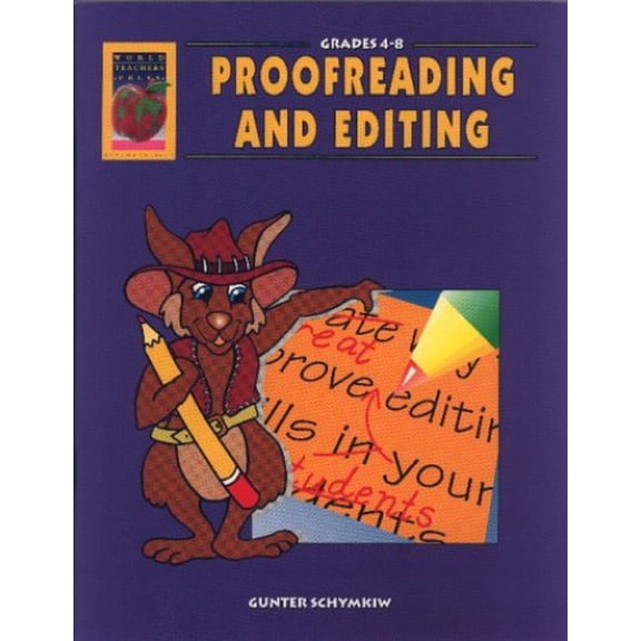 Pre-Owned Proofreading and Editing, Grades 4-8 (Paperback) 1885111770 9781885111777