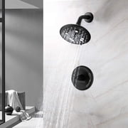 Proox Single Handle 5-functions Shower Head Set Valve Included