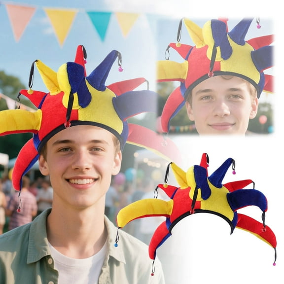 Prop Hat for Parties Improv and Colorful Accessory—Eye-Catching Headwear for Stage & Events