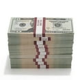 thumbnail image 1 of Prop Moneys 100 pcs for Music Videos, Educational Kids Learning Toys and Birthday Party Prank Note, 1 of 6