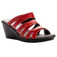 thumbnail image 1 of Propet Women's Lexie Wedge Sandal Red - WSX041LRED, 1 of 5