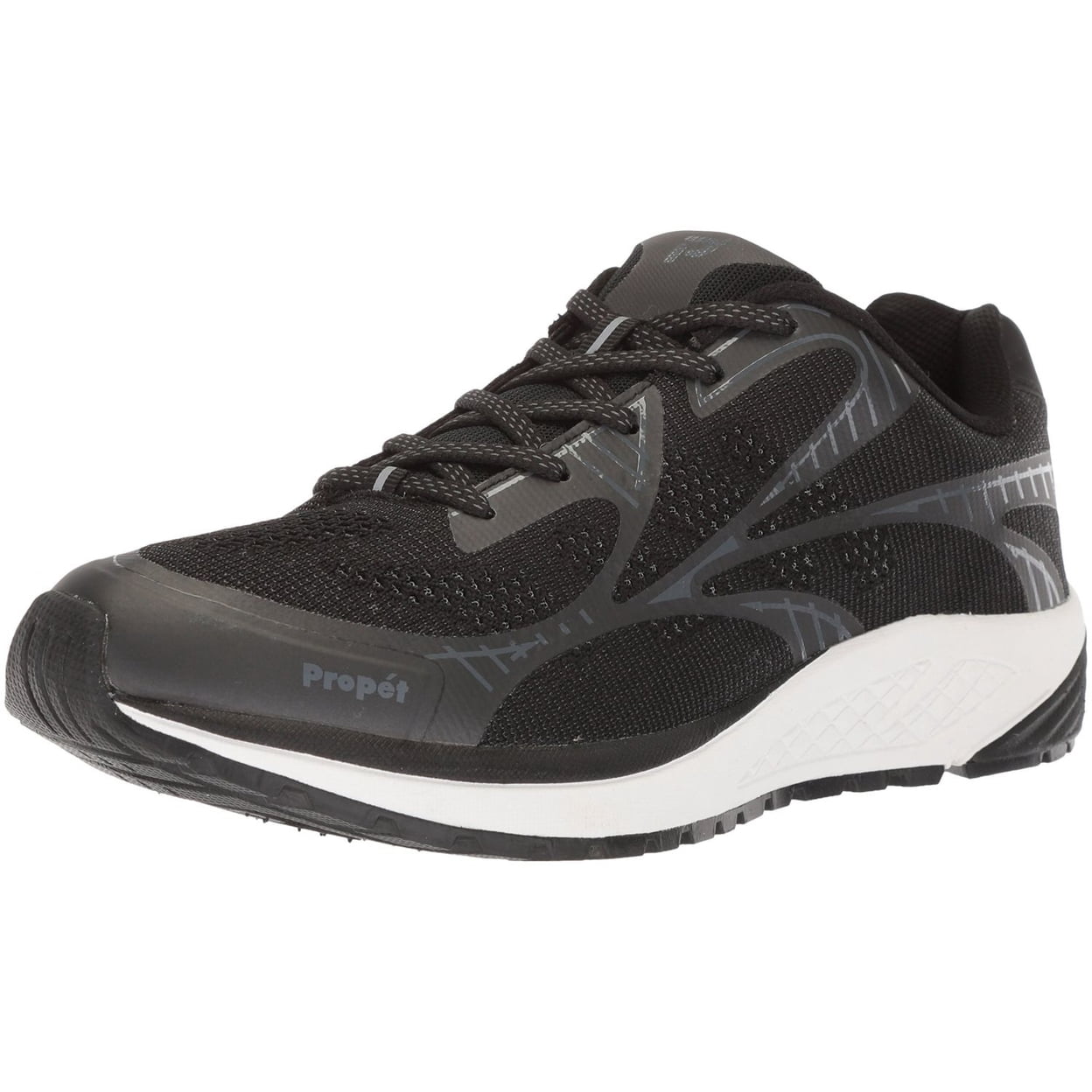 Propét Women's Neva Sneaker - Lightweight Leather Midcut Work Shoe - View #10