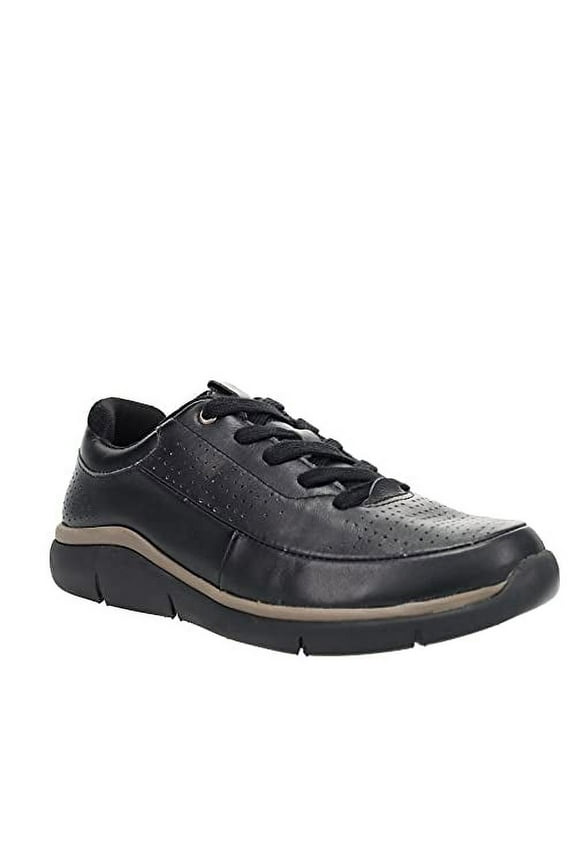 Women's Sadie Walking Shoe Black Leather - WCA052LBLK
