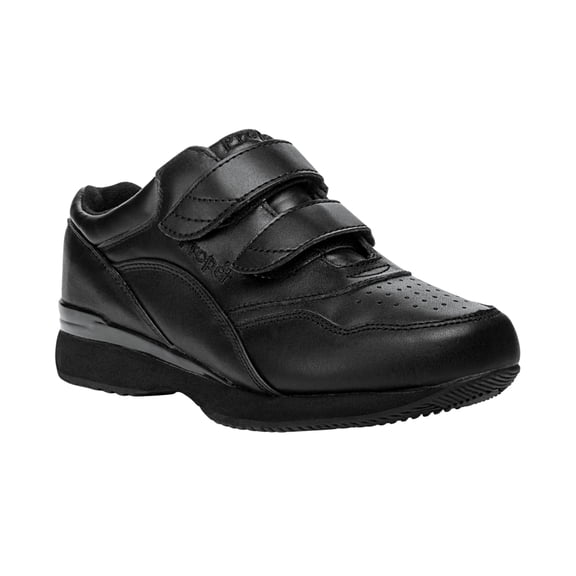 Propét Womens Tour Walker Strap Leather Low Top Slip On Walking Shoes