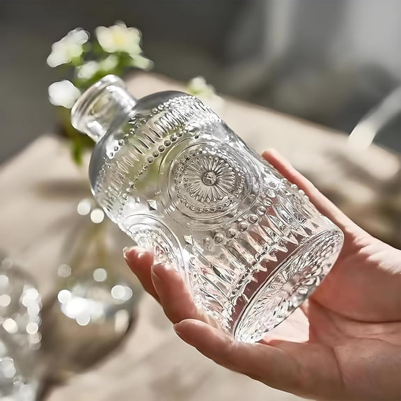 Propagation Vases for Plants, Bud Vases, Small Glass Vase for Flowers, Home Decor, Table Decor, Shelf Decor, Desk Decor, Office Decor