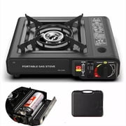 XEENSO Propane&Butane Camping Stove Windproof Fire Dual Fuel Brass Cooking Burner 3500W