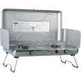 Propane Camping Stove, 20000 BTU Portable Camping Stove with 2 Burners
