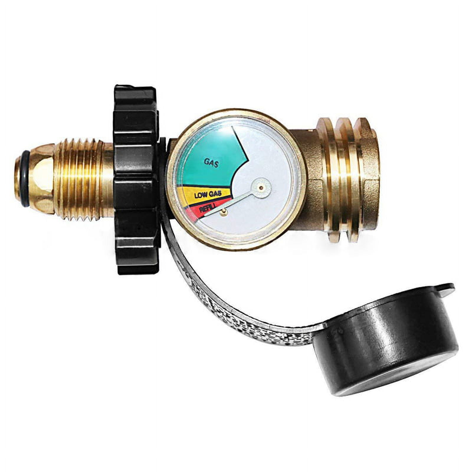 Propane Connector Gas Adapter Reducing Valve Connecting Pol QCC Female ...
