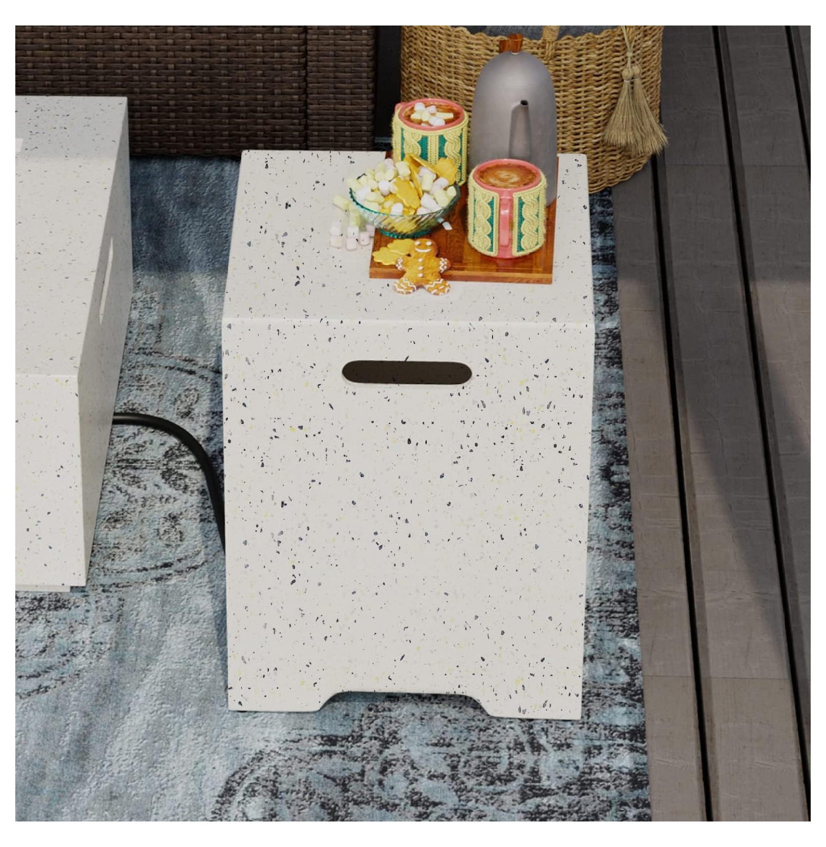 Propane Cover Table for 20 Gallon Gas , 16 inch Concrete Propane