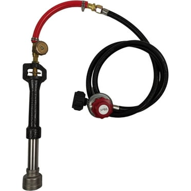 Propane Forge Burner with Regulator, Knife Making Gas Forge Burner for Blacksmithing Metal Foundry Furnace