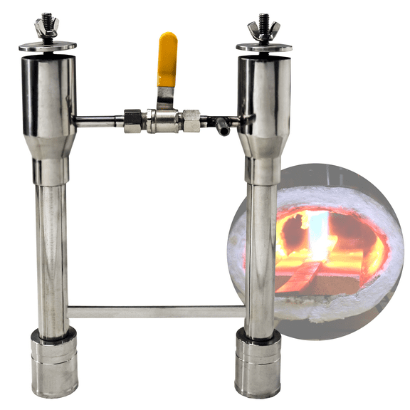 Propane Forge Double Burner (With Valve)