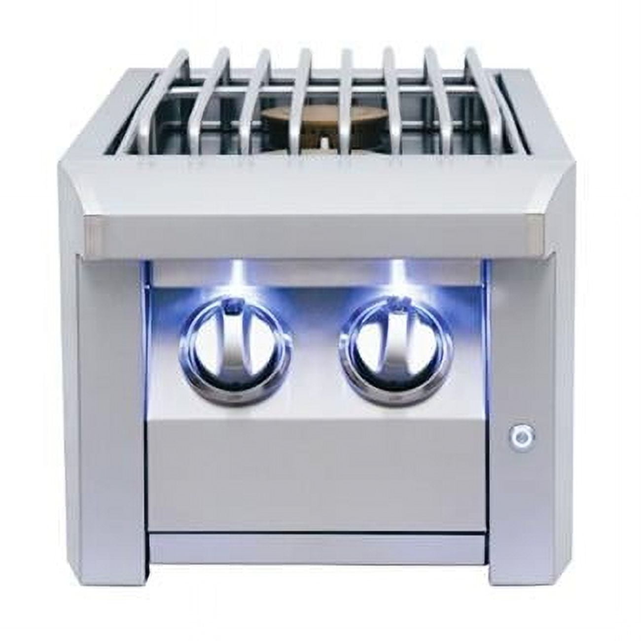 Stainless Steel Propane Gas Double Side Burner with LED Knobs
