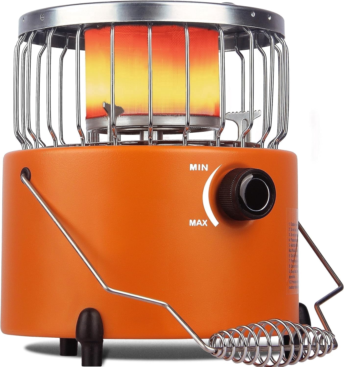Propane Heater, Indoor & Outdoor 2 in 1 Propane Heater & Stove Pro, Camping Gas Stove Camp Heater(9,000 BTU)
