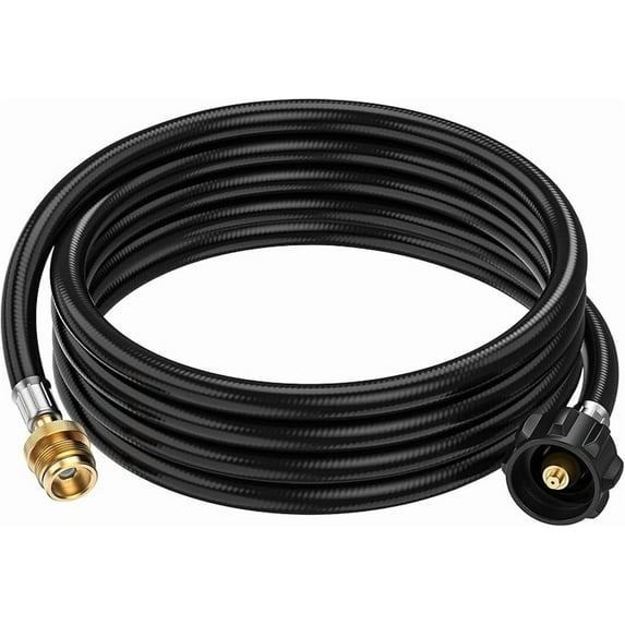 Propane Hose Adapter 1lb to 20lb, 4ft Propane Tank Hose fit for Weber/Coleman/Blackstone Grill, Buddy Heater, Smoker, Camp Stove