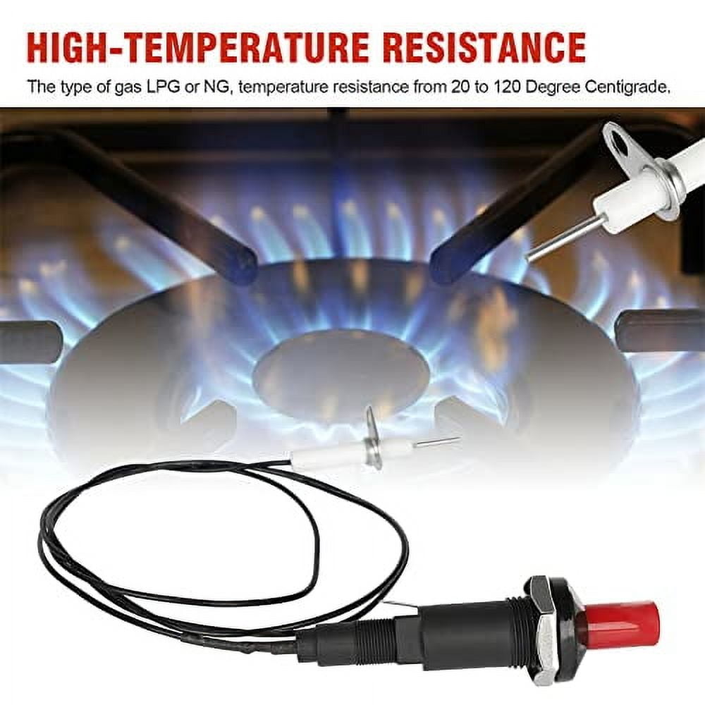 Propane Push Button Piezo Igniter Kit, Piezo Spark Ignition with