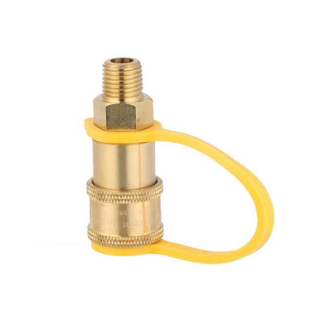 Propane Quick Connector Gas Grill RV Propane Quick Connect Fittings Connect/disconnect Method 1/