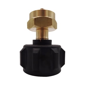 Propane Refill Adapter for 1 lb,Propane Adapter Fill 1lb from 20lb,LP Gas Cylinder Tank Coupler for QCC1/Type1 Propane Tank and 1 lb Throwaway Disposable Cylinder Propane Bottle Connector(Multicolor)