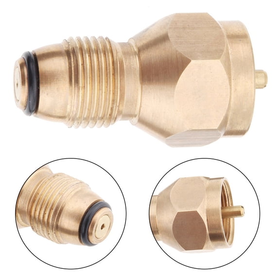 1'' x 2.2''  WeightPropane Refill Adapter Lp Gas Cylinder Tank Coupler Heater Bottles for Coleman 1 lb  1pc/pack